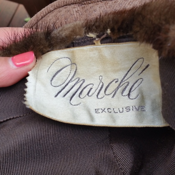 March\'e Exclusive Mink hat Vintage